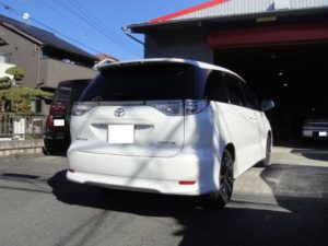 ＡＣＲ５５Ｗ　社外製フリップダウンモニター設置作業