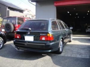 Ｅ３９　社外ナビインストール