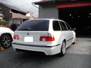 Ｅ３９　純正ナビ交換