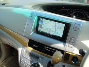 ５０系エスティマ　純正ナビトレード