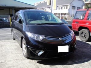 エスティマ　純正ナビ交換